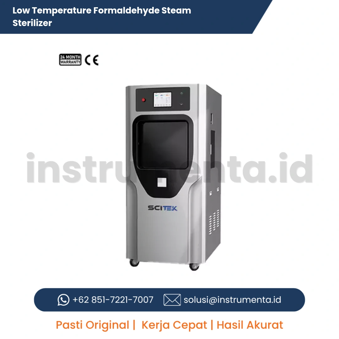 Solusi Sterilisasi Medis Low Temperature Formaldehyde Steam Sterilizer Scitek LTS Series Presisi Tinggi